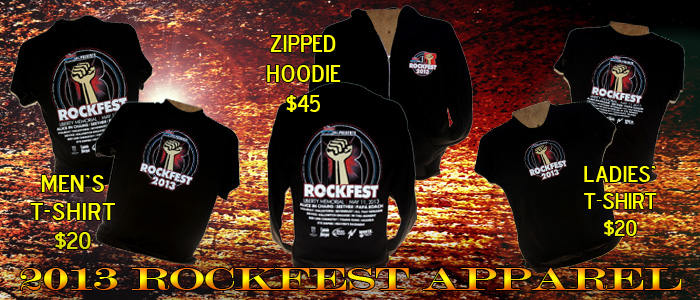 Rockfest Merchandise Order