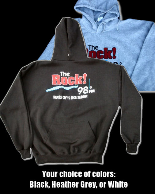 Hooded Sweat - White, Heather or Black